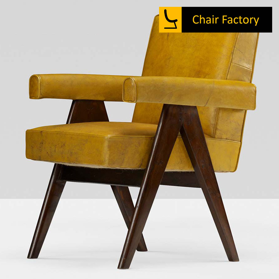 Pierre Jenneret Sleek Replica Arm Chair